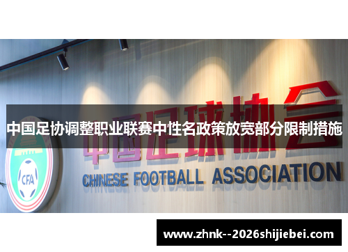 中国足协调整职业联赛中性名政策放宽部分限制措施